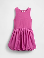 Kids Mixed Media Bubble Dress