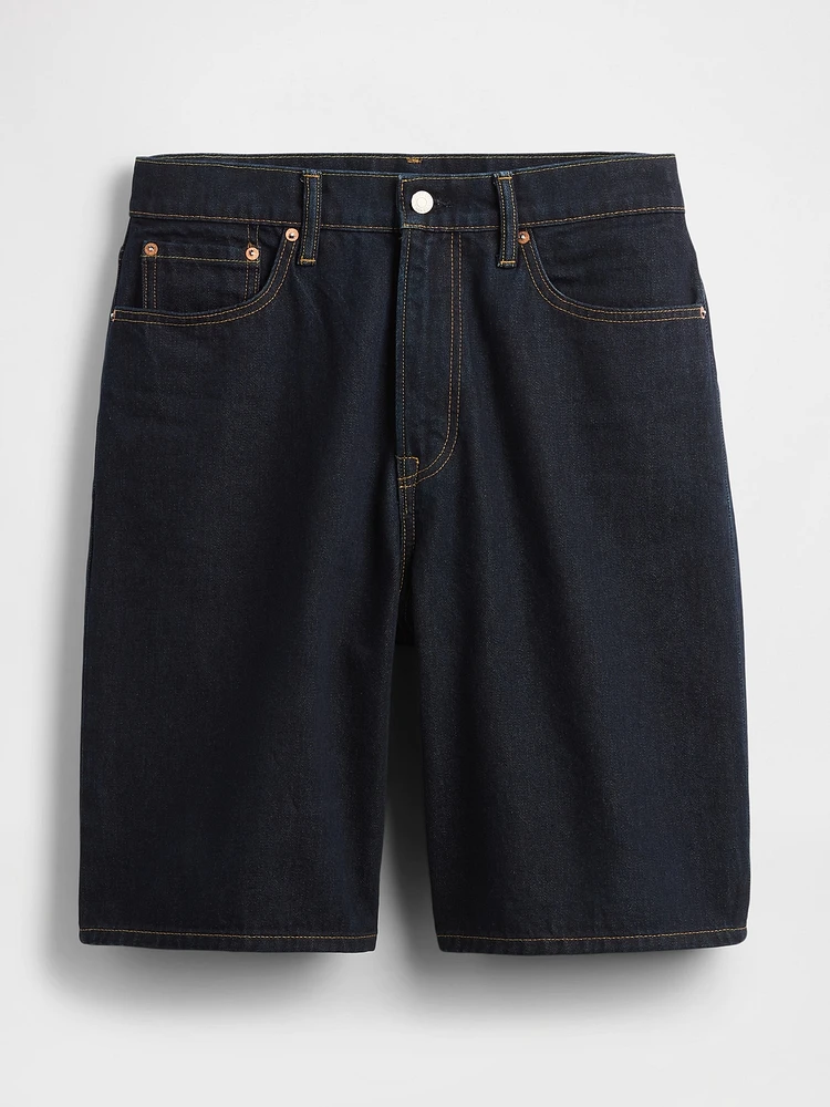 10.5" Baggy Denim Shorts