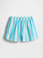 Kids Poplin Easy Shorts