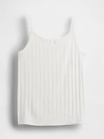 Kids Pointelle Rib Cami