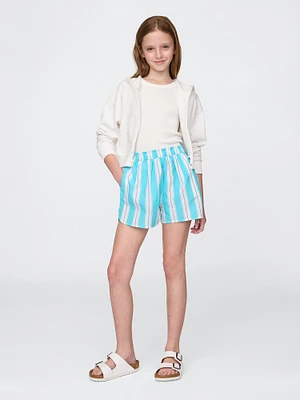 Kids Poplin Easy Shorts
