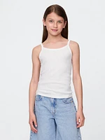 Kids Pointelle Rib Cami