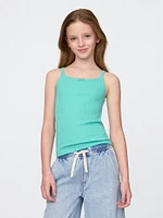 Kids Pointelle Rib Cami