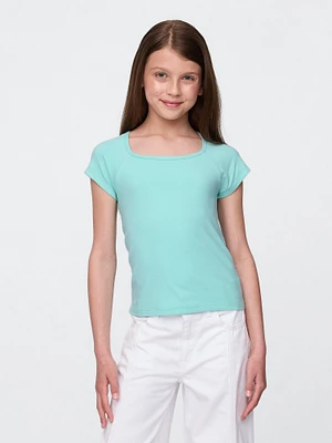 Kids Square-Neck T-Shirt