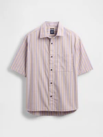 Organic Cotton Oversized Poplin Shirt