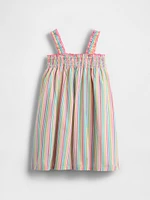 Baby & Toddler Smocked Poplin Dress