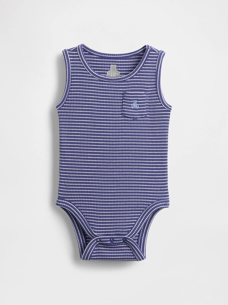 Baby First Favorites Pocket Tank Bodysuit