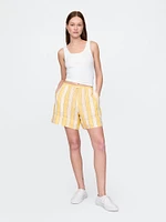 100% Linen Easy Shorts