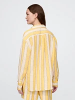 100% Linen Oversized Shirt