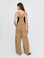 UltraSoft Denim Horseshoe Overalls