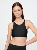 High-Neck Bikini Top