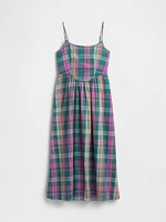 Drop-Waist Maxi Dress