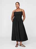 Drop-Waist Maxi Dress