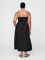 Drop-Waist Maxi Dress