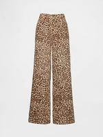 Mid Rise Cargo Baggy Jeans