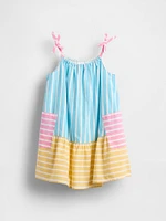 Baby & Toddler Poplin Mixed Stripe Dress