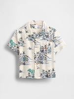 Baby & Toddler Linen-Cotton Cabana Shirt