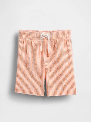 Baby & Toddler Seersucker Swim Trunks