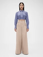 GapStudio High Rise Twill Sailor Pants