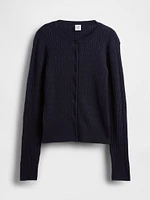 Kids Uniform Cardigan Sweater
