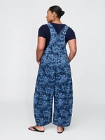 UltraSoft Denim Horseshoe Overalls