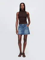 Mockneck Rib Tank Top