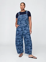UltraSoft Denim Horseshoe Overalls