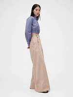 GapStudio High Rise Twill Sailor Pants