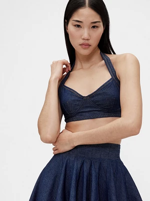 GapStudio Denim Bralette