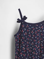 Baby & Toddler Pointelle Rib Bow Cami
