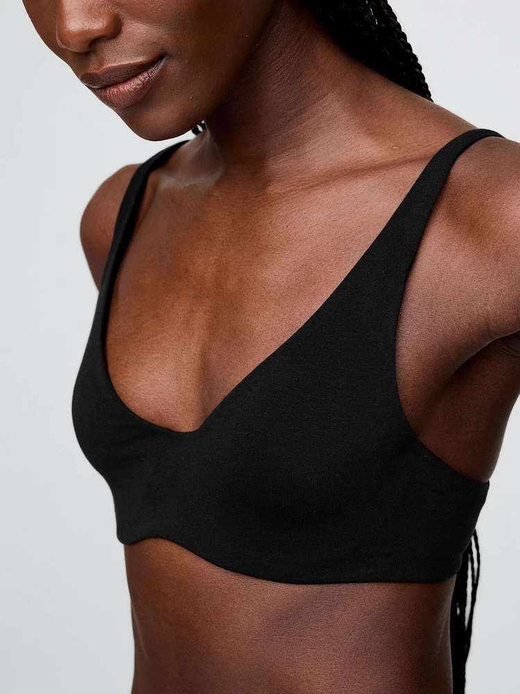 Organic Stretch Cotton Bra