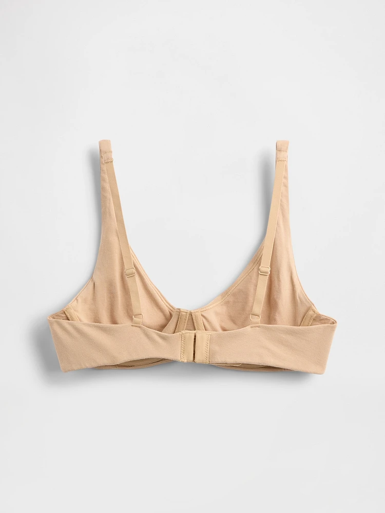 Organic Stretch Cotton Bra