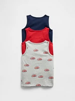 Baby & Toddler Mix Match Pocket Tank (3-Pack