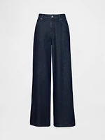 Curvy Mid Rise UltraSoft Baggy Jeans