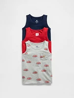 Baby & Toddler Mix Match Pocket Tank (3-Pack