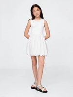 Kids Mixed Media Bubble Dress