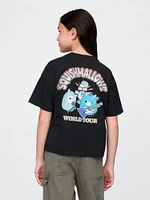 Kids Barbie Oversized Graphic T-Shirt