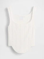 GapStudio Knit Corset Top