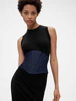 GapStudio Denim Corset Belt