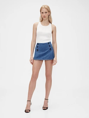GapStudio Denim Sailor Skort