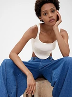 GapStudio Knit Corset Top
