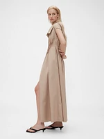 GapStudio Poplin Maxi Shirtdress