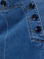 GapStudio High Rise Denim Sailor Pants