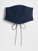 GapStudio Denim Corset Belt