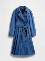 GapStudio Denim Tailored Trench Coat