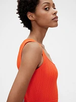 GapStudio Rib Pleated Mini Dress