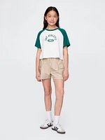Kids Poplin Easy Cargo Shorts