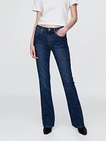 Mid Rise Baby Boot Jeans