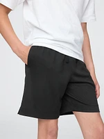 Kids GapFit 6" Recycled Mesh Easy Shorts