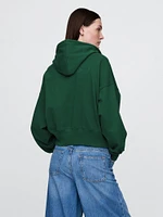 Heavyweight French Terry Oversized Zip Wedge Hoodie